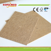 High Quality Embossed Pattern Hardboard